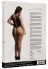 V-Neck Teddy with Opaque panels - Queen Size