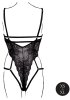 Lace Underwired Open Cup Bodysuit with Adjustable Sliders