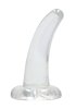 Crystal Clear non realistic dildo 11 cm