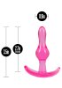 B Yours Curvy Anal Plug, Pink