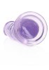 Crystal Clear Dildo 14,5 cm, Purple