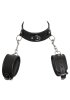 Zado Leather Collar and Handcuffs