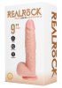 Realrock Vibrating Regular Straight Cock with Balls 23 cm