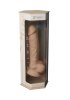Dual Density Dildo med pung 20 cm