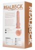 Realrock Vibrating Regular Straight cock with balls 17,8 cm