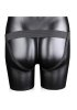 Ouch! Gunmetall Hollow Strap-On 20 cm