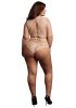 Two Piece Set Fishnet And Fence Net, beige - Queen Size