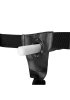 Ouch! Black Hollow Strap-On 20 cm