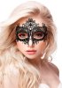 Queen black lace mask