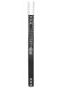 Black & White Bonded Leather Collar with Wrist Cuffs