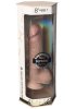 Premium Real Skin Dildo med pung 21 cm
