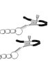 O-Ring Gag with Nipple Clamps