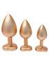 Gleaming Love Pearl Plug Set, Champagne