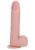 Realrock Vibrating and Thrusting Straight Cock with Balls 20,3 cm