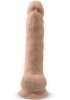 Dual Density Dildo med pung 38 cm