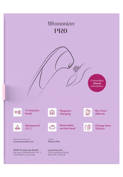 Womanizer Pro, Pink