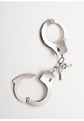 You are mine, Metal Handcuffs