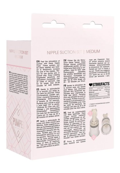 Pumped Nipple Suction Set, Medium