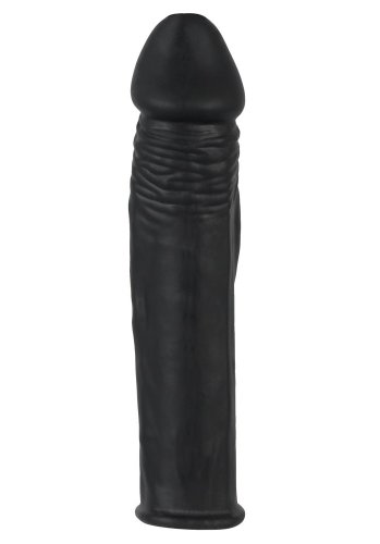 Silicone Extension Black Penisöverdrag