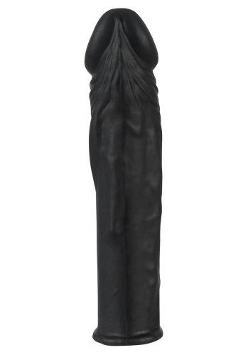 Silicone Extension Black Penisöverdrag