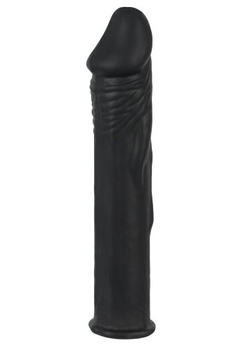Silicone Extension Black Penisöverdrag