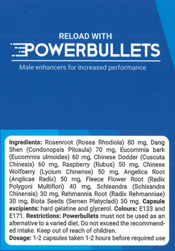 Powerbullets 10 tab