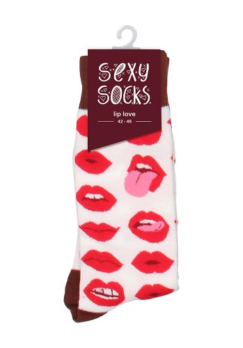 Sexy Socks Lip Love 42-46