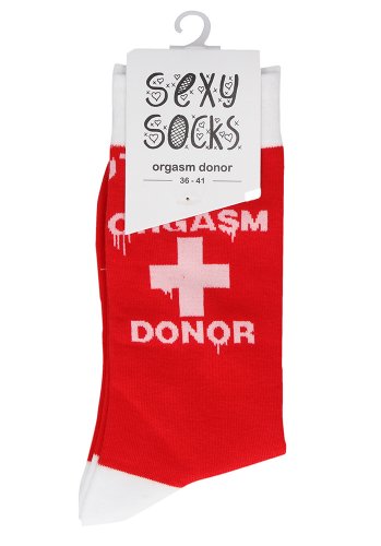 Sexy Socks Orgasm Donor 36-41