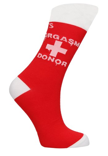 Sexy Socks Orgasm Donor 42-46