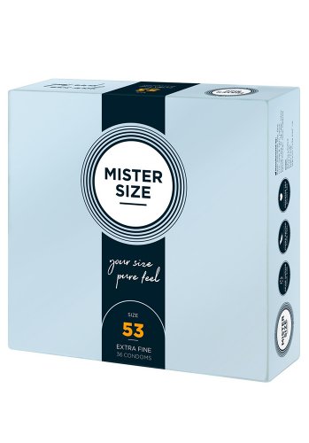 Mister Size Kondomer 53 mm, 36-pack