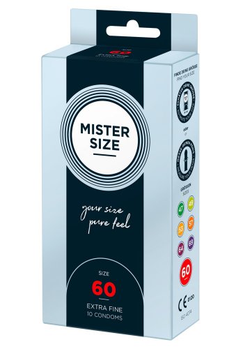 Mister Size Kondomer 60 mm, 10-pack