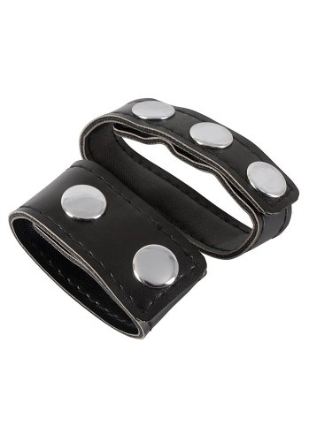 Cock strap with ball stretcher