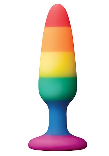 Rainbow Analplugg, small
