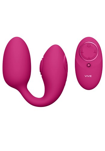 VIVE Aika Double Action Love Egg, Rosa
