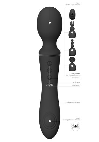 VIVE Nami Wand Kit, Svart