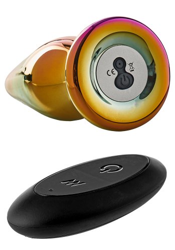 Glamour Glass Remote Vibe Tapered Plug