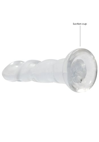 Crystal Clear non realistic dildo 17 cm