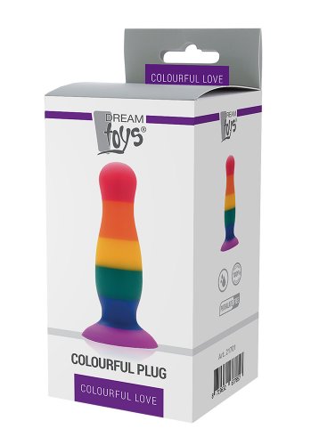 Colorful Love Analplugg, Large