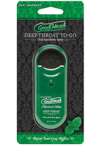 Deep Throat Spray To-Go Mint, 9 ml