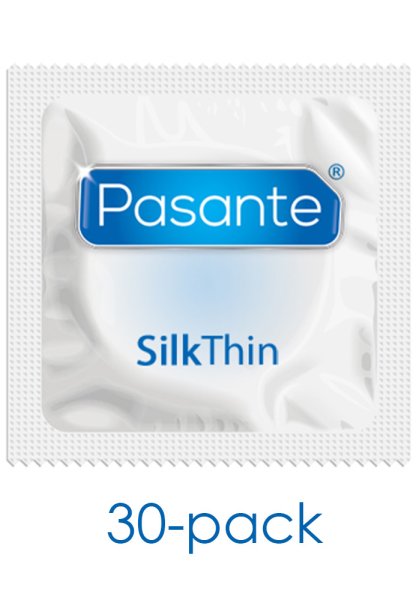 Pasante Silk Thin 30-pack tunna kondomer