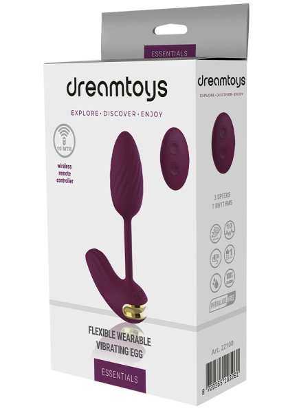 Essentials Flexible Wearable Vibrating Egg
