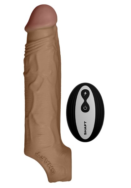 Shaft Vibrating Sheath Size 1, Oak | Penisöverdrag med vibrator