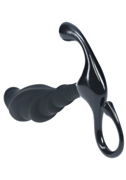 Levelz Rippled with Hard Loop Prostate Massager Large