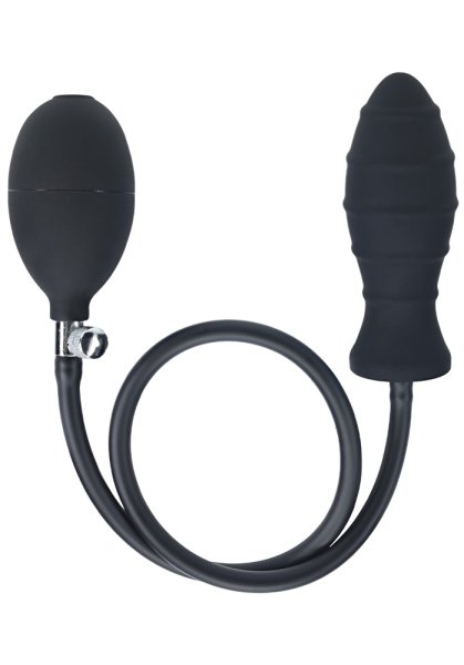 Levelz Ribbed Inflatable Anal Plug