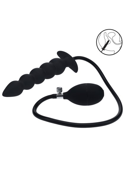 Levelz Beaded Inflatable Anal Plug