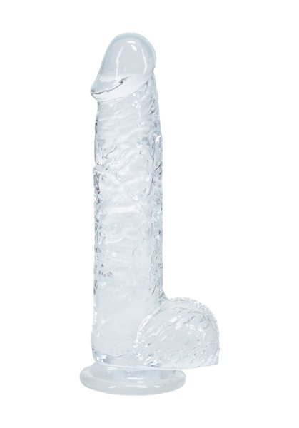 Crystal Clear dildo 13 cm, Clear