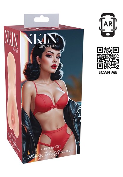 Xkin Pinup Girls Greaser Girl Medium Masturbator