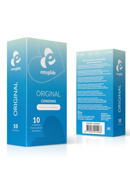 Easyglide Original Condoms 10-pack