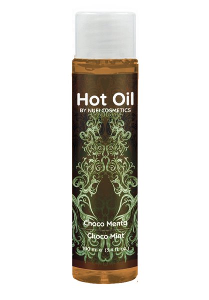 Hot Oil Värmande Massageolja, Chocolate-Mint