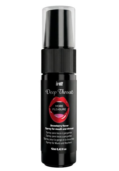 Intt Deep Throat Oral Spray, Strawberry